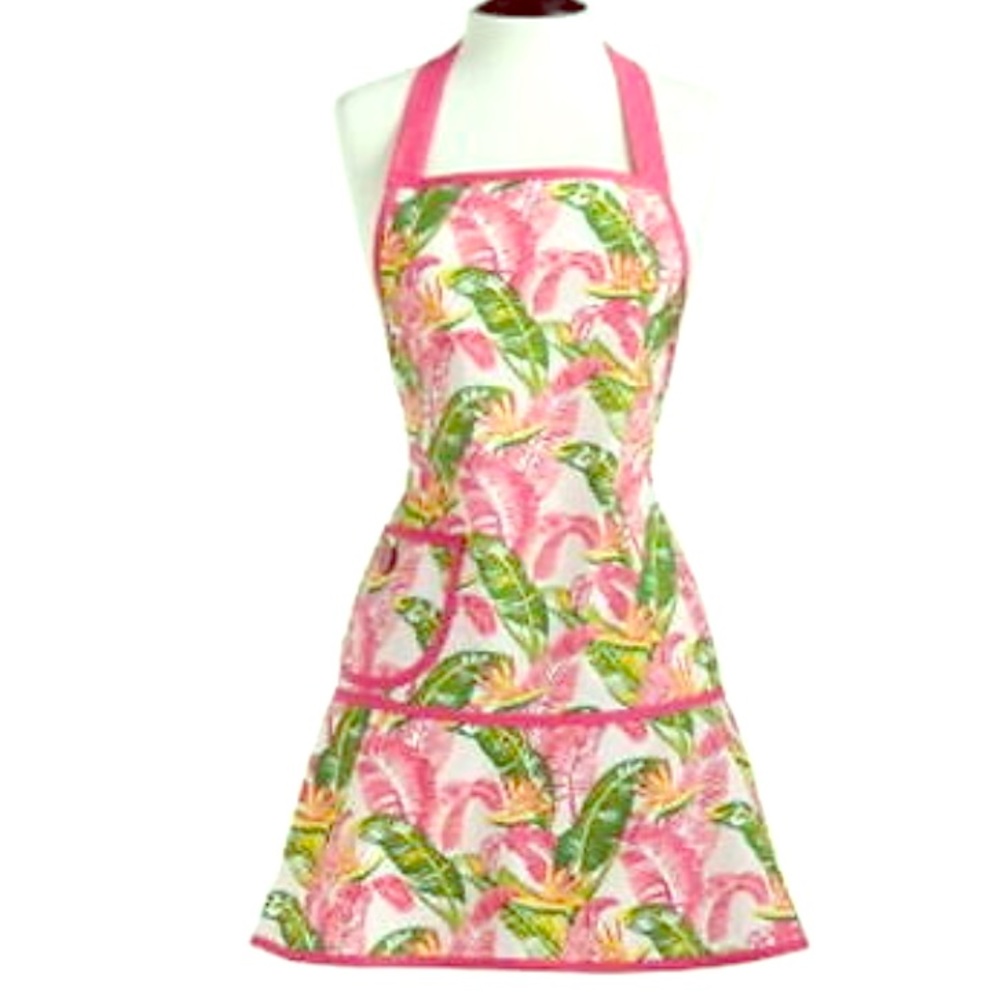 Jessie Steele Pink apron bird of paradise